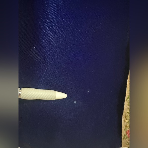 Vintage 1960s Evening Gown Velveteen Custom Dress Women’s Small Cobalt Blue - Picture 14 of 14